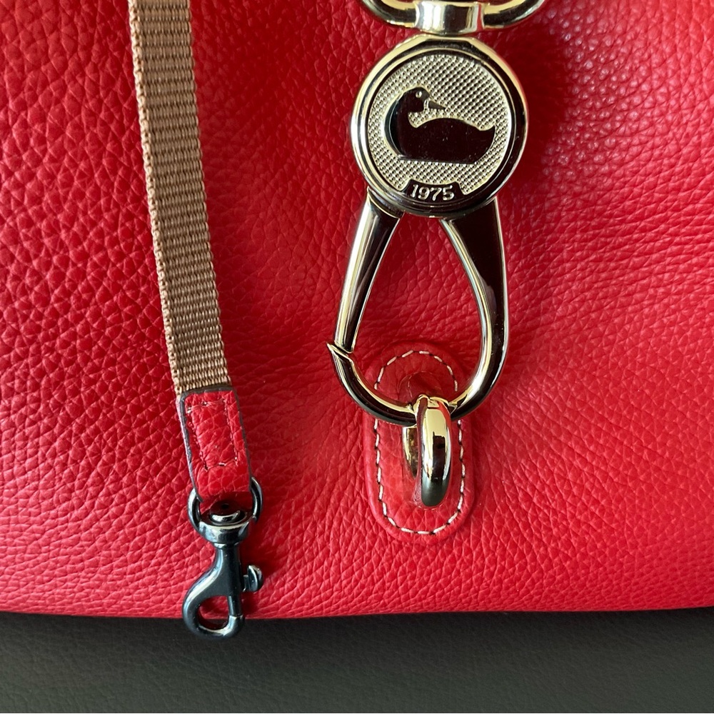 Dooney & Burke Logo Lock Hobo - Picture 7 of 9